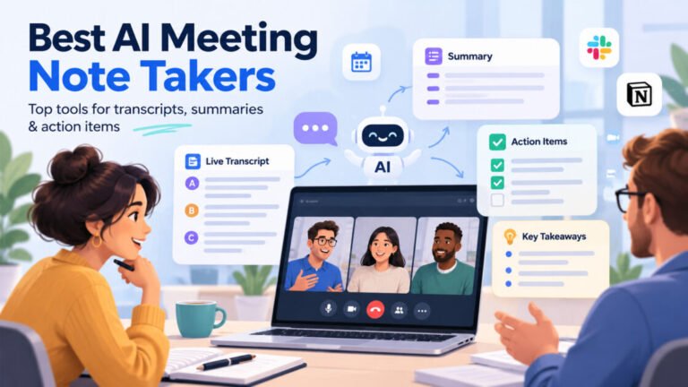 Best AI Meeting Note Takers