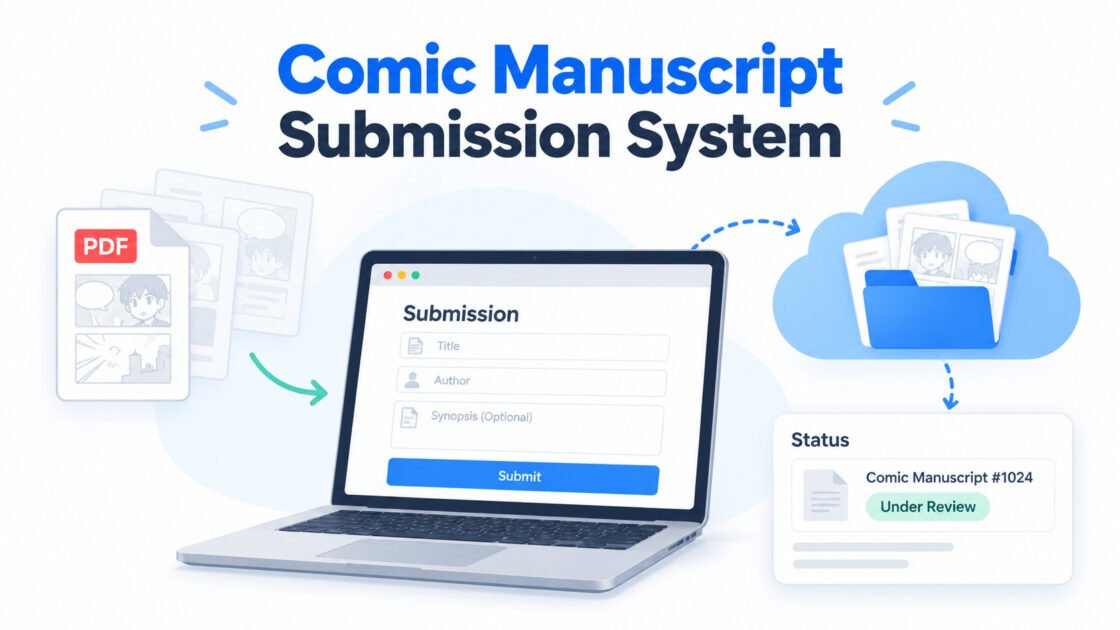 Comic Manuscript Submission Workflow