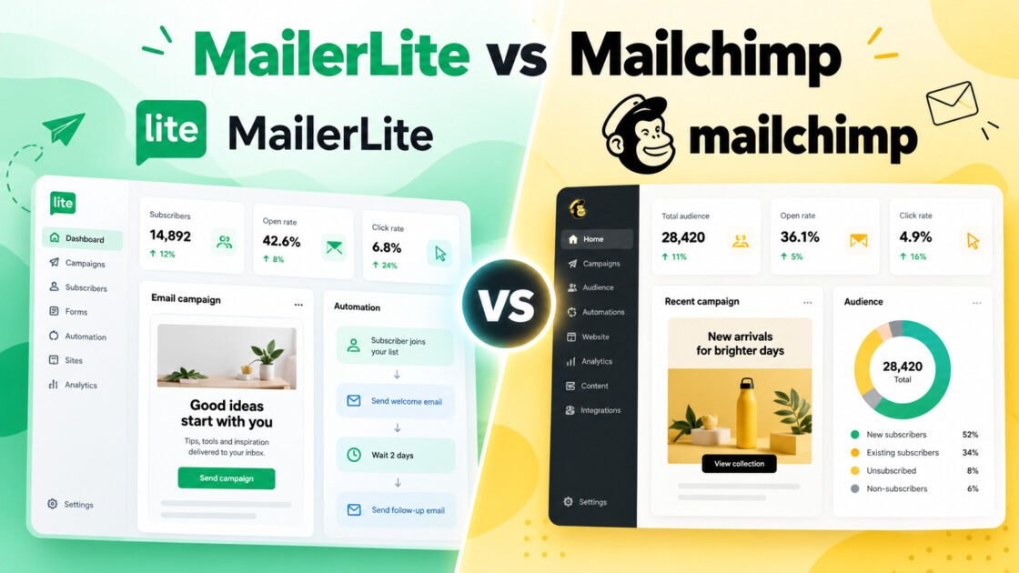 MailerLite vs Mailchimp Comparison