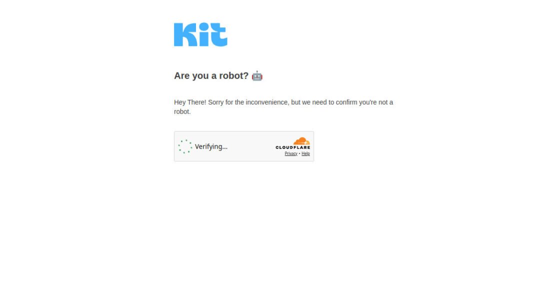 Kit official website screenshot